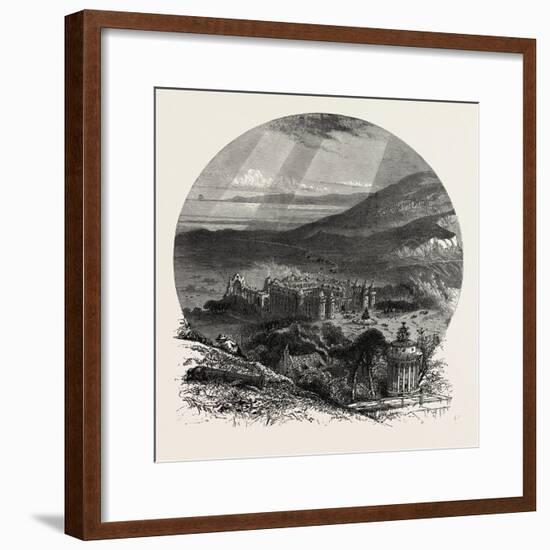 Holyrood Palace, Edinburgh and the South Lowlands, Scotland,19th Century-null-Framed Giclee Print