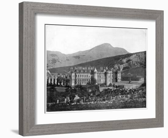 Holyrood Palace, Edinburgh, Scotland, Late 19th Century-John L Stoddard-Framed Giclee Print