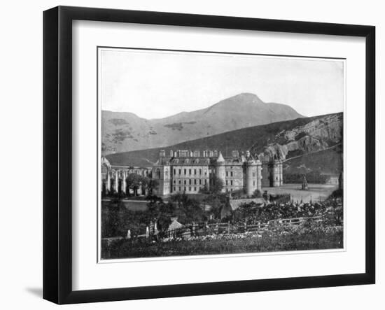 Holyrood Palace, Edinburgh, Scotland, Late 19th Century-John L Stoddard-Framed Giclee Print