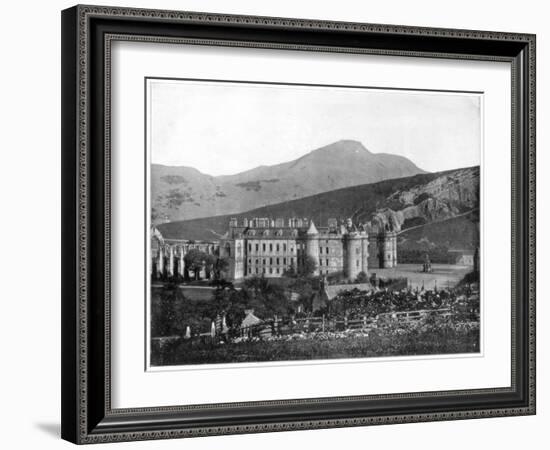 Holyrood Palace, Edinburgh, Scotland, Late 19th Century-John L Stoddard-Framed Giclee Print