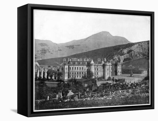 Holyrood Palace, Edinburgh, Scotland, Late 19th Century-John L Stoddard-Framed Premier Image Canvas