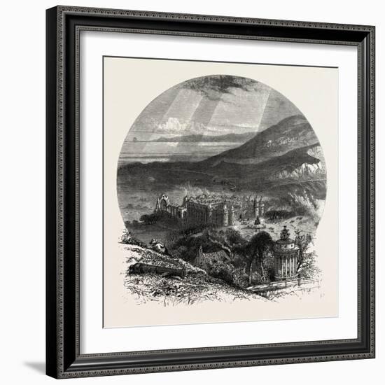 Holyrood Palace, UK-null-Framed Giclee Print