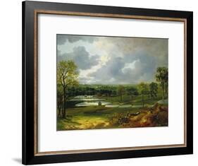 Holywells Park, Ipswich, 1748-50-Thomas Gainsborough-Framed Giclee Print