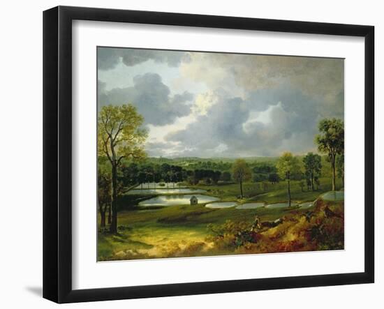 Holywells Park, Ipswich, 1748-50-Thomas Gainsborough-Framed Giclee Print