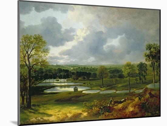 Holywells Park, Ipswich, 1748-50-Thomas Gainsborough-Mounted Giclee Print