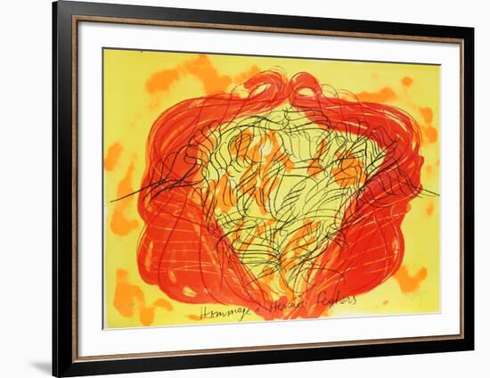 Homage a Hercule Seghers-Jean Messagier-Framed Limited Edition