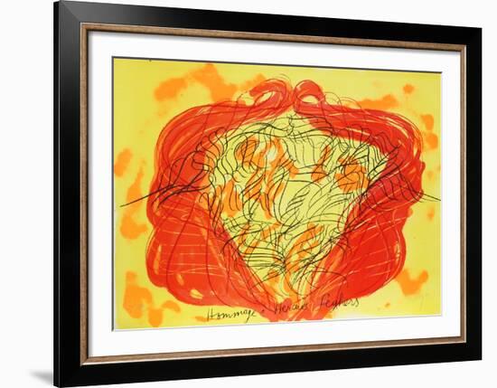 Homage a Hercule Seghers-Jean Messagier-Framed Limited Edition