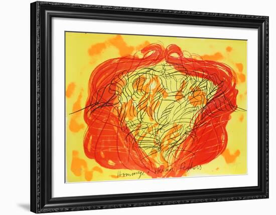 Homage a Hercule Seghers-Jean Messagier-Framed Limited Edition