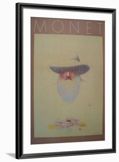 Homage a Monet-Milton Glaser-Framed Collectable Print