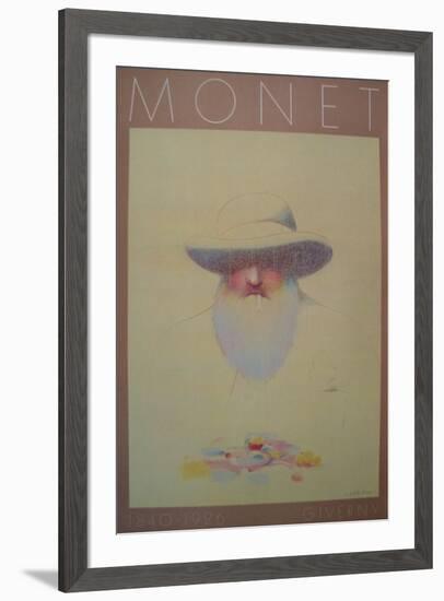Homage a Monet-Milton Glaser-Framed Collectable Print