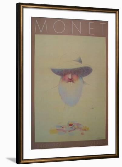 Homage a Monet-Milton Glaser-Framed Collectable Print