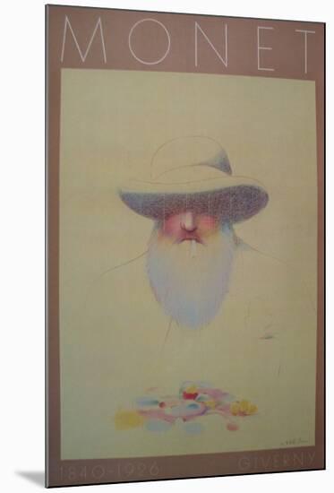 Homage a Monet-Milton Glaser-Mounted Collectable Print
