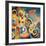 Homage to Bleriot-Robert Delaunay-Framed Art Print