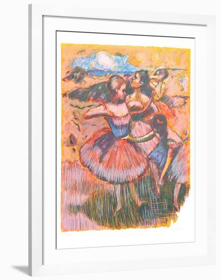 Homage to Degas-Wayne Ensrud-Framed Collectable Print