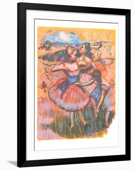 Homage to Degas-Wayne Ensrud-Framed Collectable Print