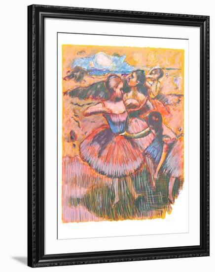 Homage to Degas-Wayne Ensrud-Framed Collectable Print