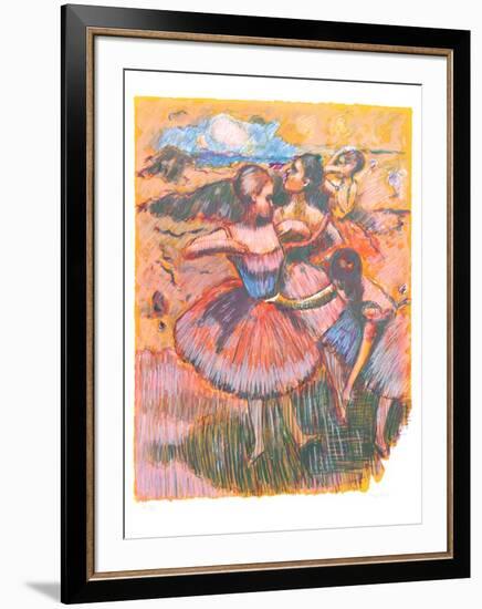 Homage to Degas-Wayne Ensrud-Framed Collectable Print