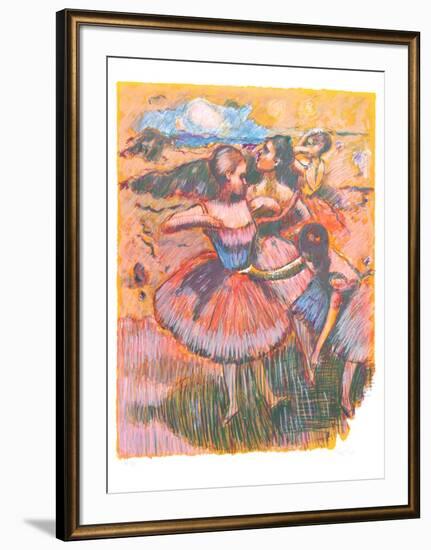 Homage to Degas-Wayne Ensrud-Framed Collectable Print