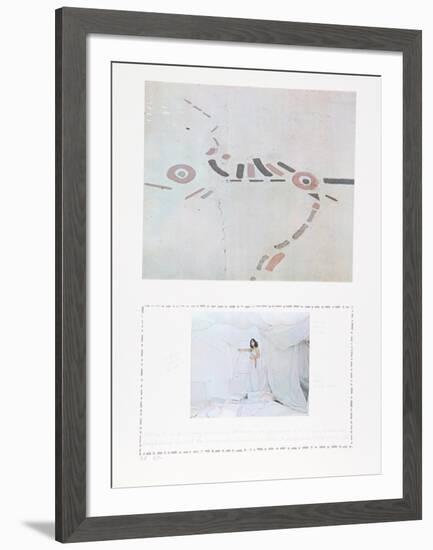 Homage to Delacroix-Colette-Framed Collectable Print