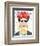 Homage to Frida Bright-Farida Zaman-Framed Art Print