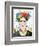 Homage to Frida II Bright-Farida Zaman-Framed Premium Giclee Print