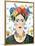 Homage to Frida II Bright-Farida Zaman-Framed Stretched Canvas