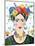 Homage to Frida II Bright-Farida Zaman-Mounted Art Print