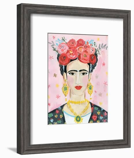 Homage to Frida-null-Framed Art Print