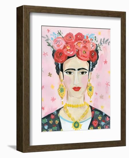 Homage to Frida-null-Framed Art Print