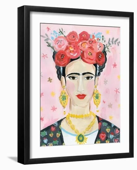 Homage to Frida-null-Framed Art Print