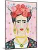 Homage to Frida-null-Mounted Art Print