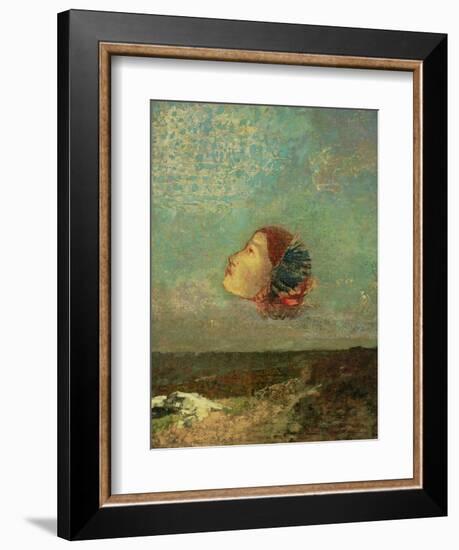 Homage to Goya, circa 1895-Odilon Redon-Framed Giclee Print