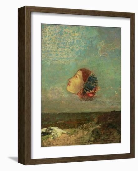 Homage to Goya, circa 1895-Odilon Redon-Framed Giclee Print