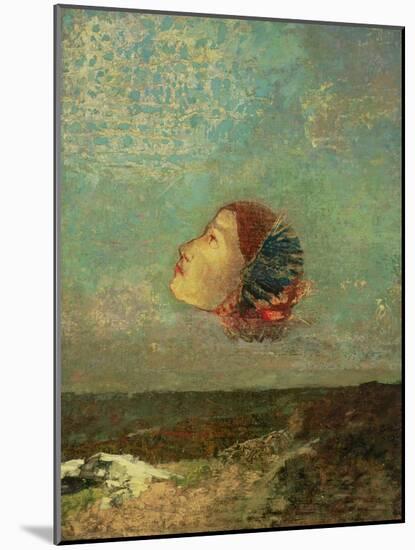 Homage to Goya, circa 1895-Odilon Redon-Mounted Giclee Print