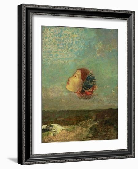 Homage to Goya, circa 1895-Odilon Redon-Framed Giclee Print