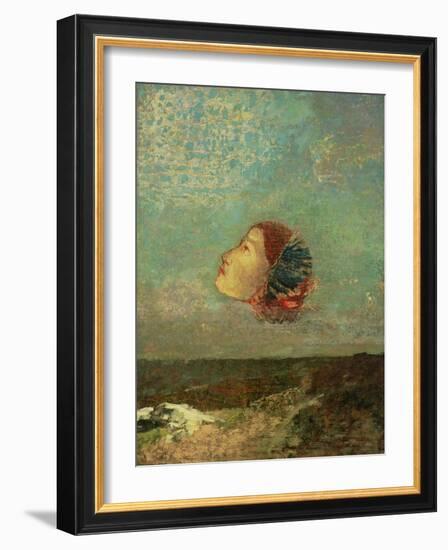 Homage to Goya, circa 1895-Odilon Redon-Framed Giclee Print