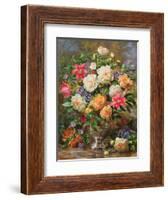 Homage to Her Majesty the Late Queen Elizabeth the Queen Mother-Albert Williams-Framed Giclee Print