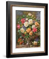 Homage to Her Majesty the Late Queen Elizabeth the Queen Mother-Albert Williams-Framed Giclee Print
