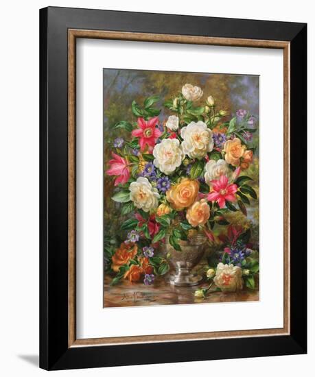 Homage to Her Majesty the Late Queen Elizabeth the Queen Mother-Albert Williams-Framed Giclee Print