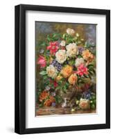 Homage to Her Majesty the Late Queen Elizabeth the Queen Mother-Albert Williams-Framed Giclee Print