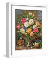 Homage to Her Majesty the Late Queen Elizabeth the Queen Mother-Albert Williams-Framed Giclee Print