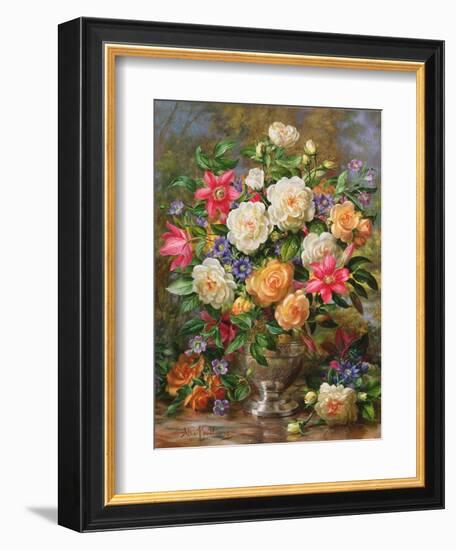 Homage to Her Majesty the Late Queen Elizabeth the Queen Mother-Albert Williams-Framed Giclee Print