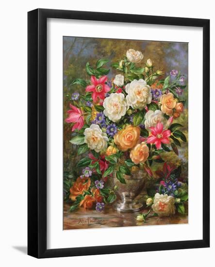 Homage to Her Majesty the Late Queen Elizabeth the Queen Mother-Albert Williams-Framed Premium Giclee Print