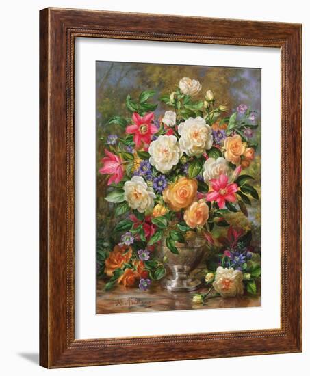 Homage to Her Majesty the Late Queen Elizabeth the Queen Mother-Albert Williams-Framed Giclee Print