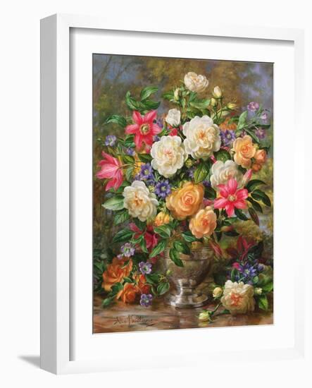 Homage to Her Majesty the Late Queen Elizabeth the Queen Mother-Albert Williams-Framed Giclee Print