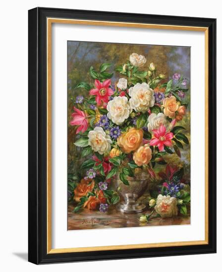 Homage to Her Majesty the Late Queen Elizabeth the Queen Mother-Albert Williams-Framed Giclee Print