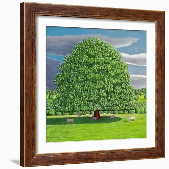 Homage to Horse Chestnut Tree, 2012-Liz Wright-Framed Giclee Print