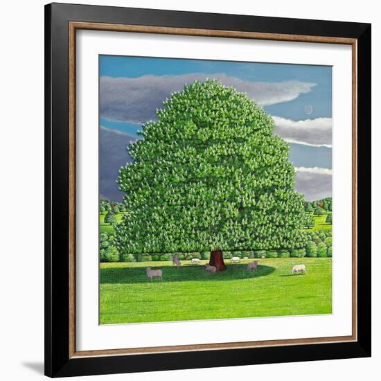 Homage to Horse Chestnut Tree, 2012-Liz Wright-Framed Giclee Print