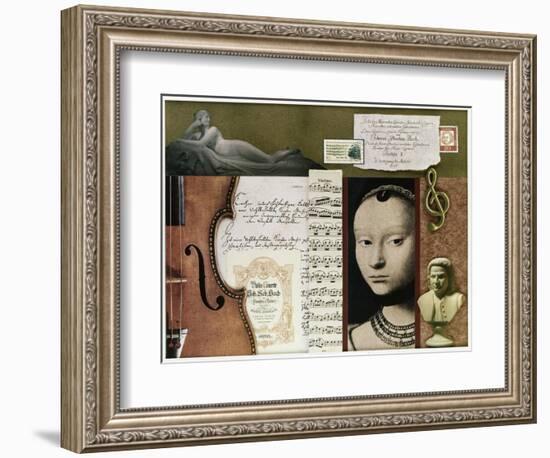 Homage to Js Bach-Gerry Charm-Framed Giclee Print