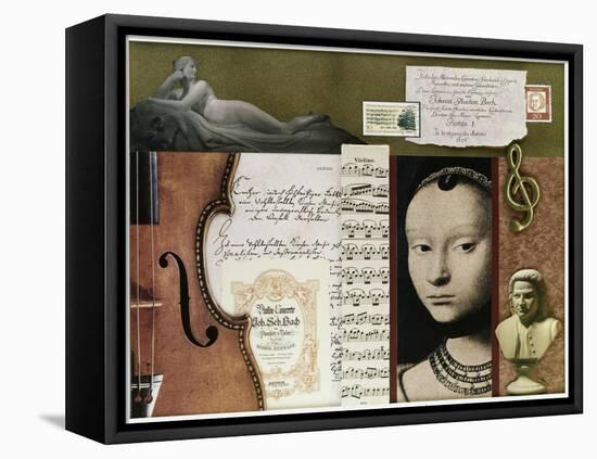 Homage to Js Bach-Gerry Charm-Framed Premier Image Canvas